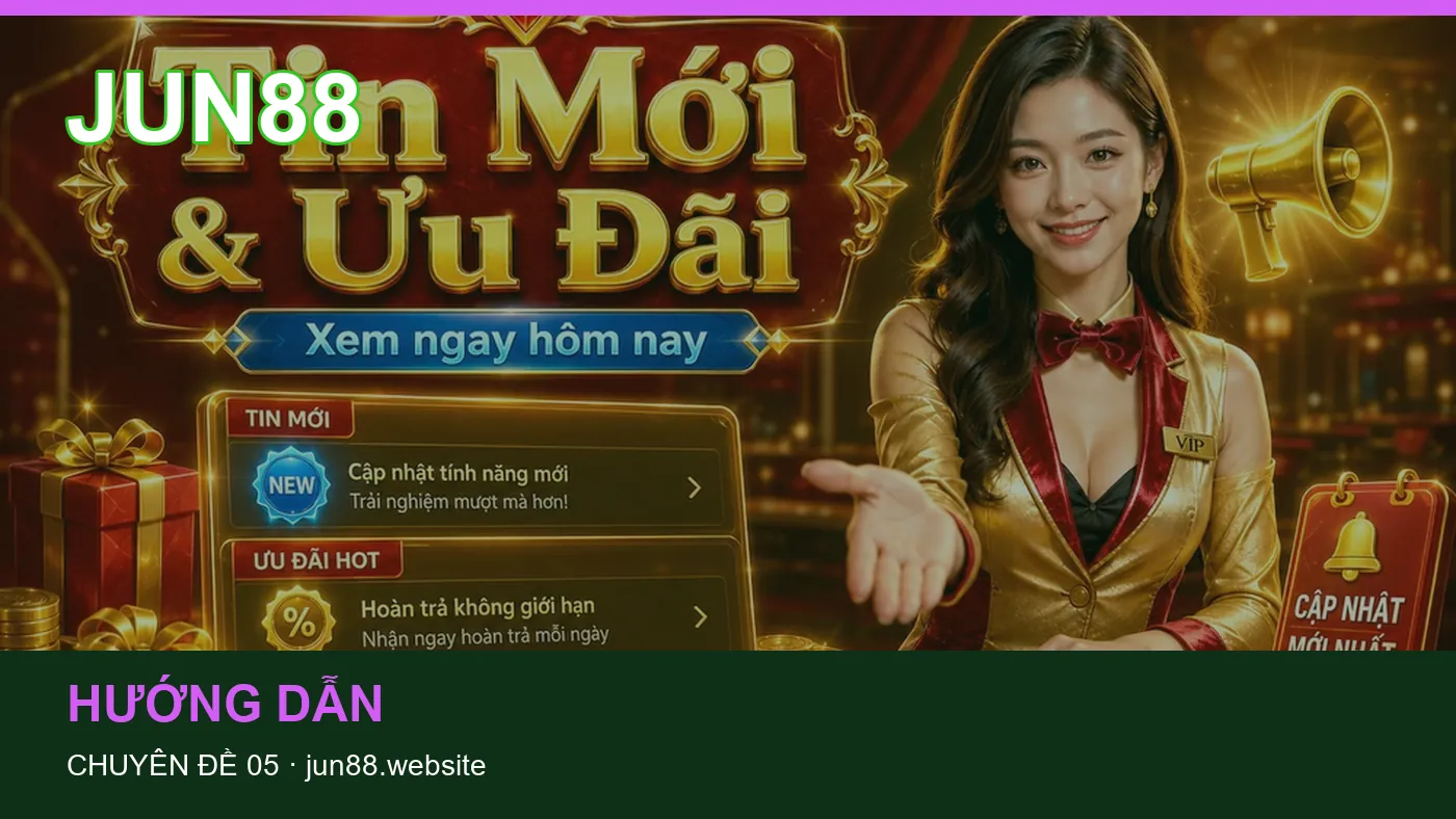 Danh sách kiểm tra thông tin Hướng dẫn dành cho người đọc JUN88